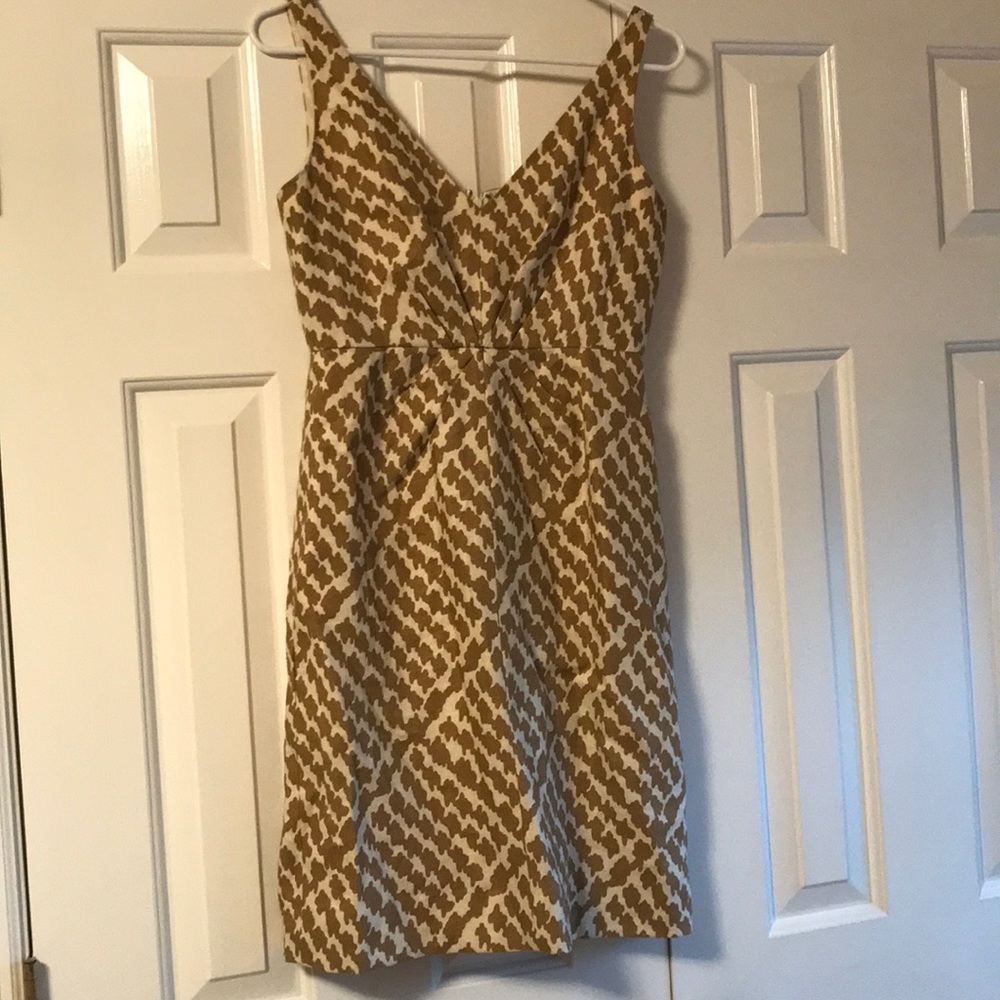 JCREW linen dress 2p like new